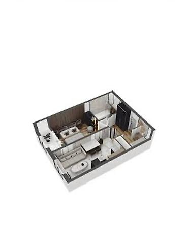 artwin: 1 комната, 42 м², Технопарк Элитка, 13 этаж, ПСО (под самоотделку) — 2