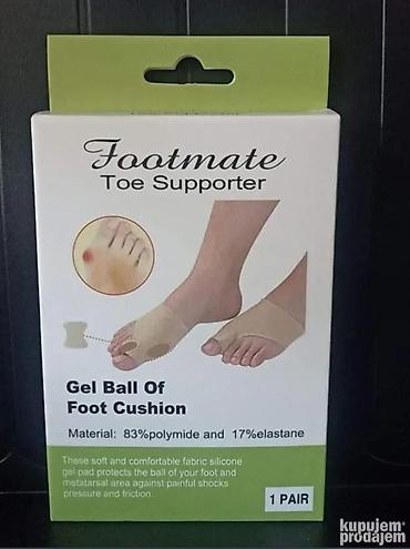 Longete za ispravljanje čukljeva: Footmate Toe Supporter – gel jastučići za prednji deo stopala sa — 3
