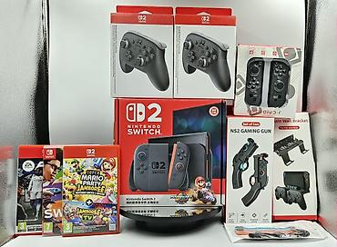 el oyunları: Nintendo Switch 2 oyun dəsti Paketə daxildir: - Nintendo Switch 2 — 1