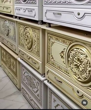 Сундуки: Сундук, Новый, Для приданого невесты, Дерево, цвет - Белый — 3