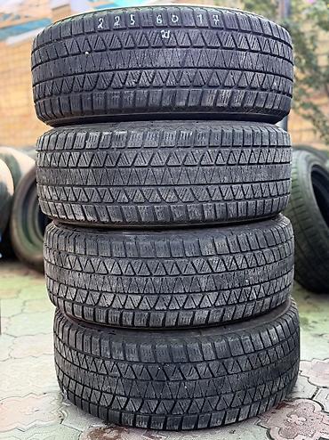 60: 225/60/17 4 шт комплект в идеальном состоянии фирма Bridgestone год — 1