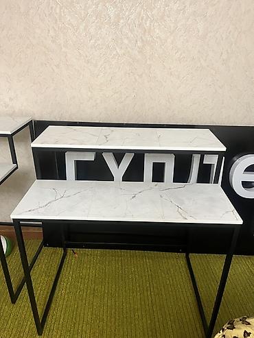 для золото: Стол 3000 Белый 5000 сом 2штук бар Стеллаж 8000сом 2штук бар Стул для — 4