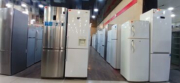 Маслобойки: 2 двери LG Холодильник Продажа, цвет - Белый, С диспенсером