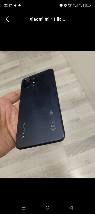 xiaomi yi крепление: Xiaomi Mi 11 Lite, 128 GB, rəng - Qara, 
 Zəmanət