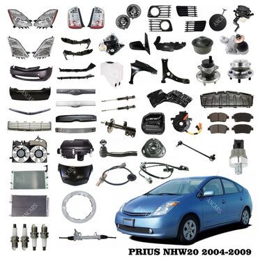 Amortizatorlar: Toyota PRİUS, 2012 il, Orijinal, Yeni