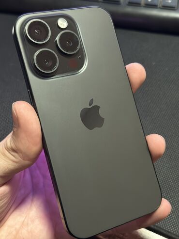 айфон се 2 бишкек: IPhone 15 Pro, Колдонулган, 256 ГБ, Black Titanium, Коргоочу айнек, Каптама, 91 %