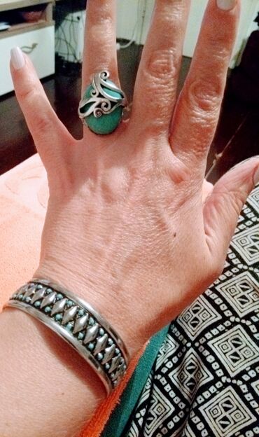 Narukvice: Podesiva narukvica, rodijum: ne tamni, + poklon prstenčić fi 18 Oba — 10