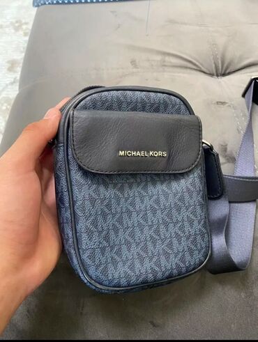 Классические сумки: Классическая сумка, Michael Kors, Материал: Натуральная кожа, Регулируемый ремень, Мужские, Новый