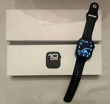 Apple Watch Series 10 (model A3000) - Rəng: Qara - Kəmər: silikon lalafo.az -da Apple Watch Series 10 (model A3000) - Rəng: Qara - Kəmər: silikon