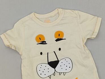koszulki ze śmiesznymi napisami: T-shirt, Cool Club, 3-6 months, condition - Perfect