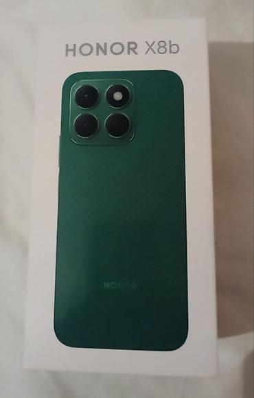 htc one s9 grey: Honor X8b, 128 GB, rəng - Yaşıl, Sənədlərlə — 1