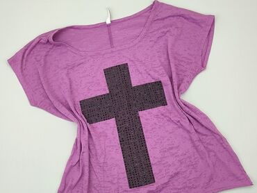 t shirty damskie granatowy: T-shirt, FBsister, S (EU 36), condition - Good