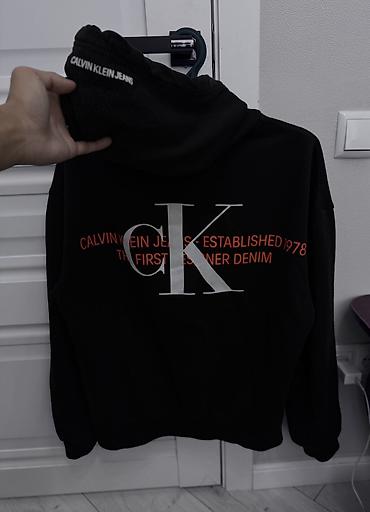 mn m: Мужской спортивный костюм, M, Calvin Klein, Б/у, цвет - Черный, Бесплатная доставка — 1