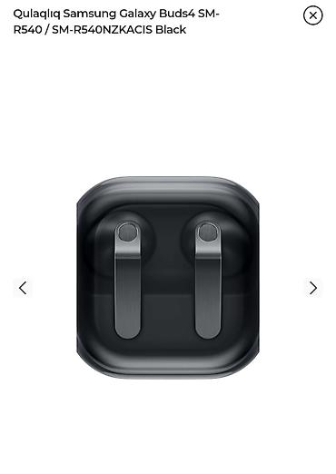 galaxy buds 4 pro: Samsung Galaxy Buds4 SM-R540 / SM-R540NZKACIS – Qara rəng. Yenidir — 5