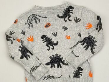 rozowy sweterek dla chłopca na szydełku: Sweterek, F&F, 4-5 lat, 104-110 cm, stan - Dobry