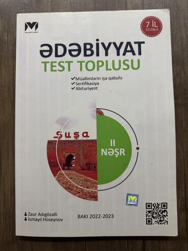 gunduz mirzebeyli informatika pdf: Məhsul: “Ədəbiyyat Test Toplusu” – II nəşr Xüsusiyyətlər: -