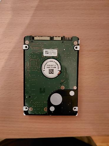 жесткий диск для ноутбука: Seagate/Samsung Momentus 2.5" HDD – 750 GB.100%health 100%performance — 2