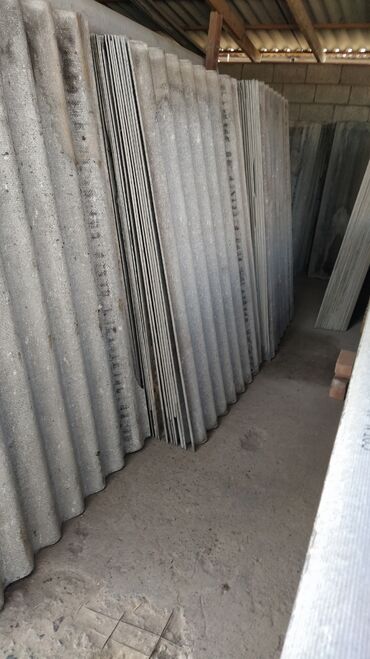 Шифер: Шифер, Асбестоцементный, 6 волновой, Б/у — 11