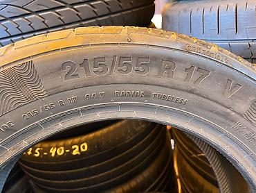 stud 100: Шины 215 / 55 / R 17, Лето, Б/у, 1 шт, Германия, Continental — 3