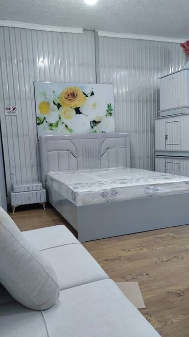 Спальные гарнитуры: Спальный гарнитур, Новый, Двуспальная кровать, Шкаф, Трюмо, Кыргызстан, МДФ, Бесплатная доставка, цвет - Бежевый at lalafo.kg — 11 Спальные гарнитуры: Спальный гарнитур, Новый, Двуспальная кровать, Шкаф, Трюмо, Кыргызстан, МДФ, Бесплатная доставка, цвет - Бежевый — 11