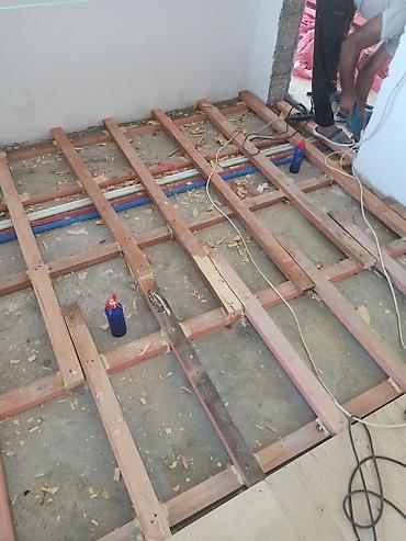 Döşəmə işləri: Laminat döşəmə və plitə tipli döşəmə işləri – peşəkar quraşdırma — 10