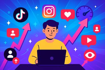 🔥 TikTok, Instagram və YouTube-da irəli çıxmaq istəyirsən? Biz sənin