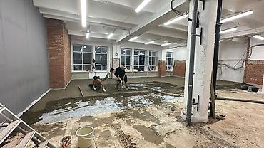 полусухой: Полусухая стяжка пола под ключ Баткен область Тез Жана туз - — 1