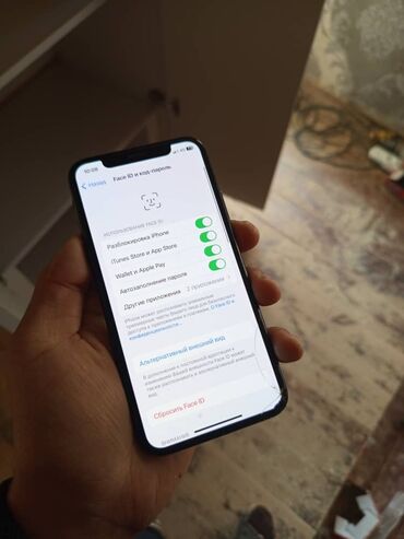 бу телефоны в бишкеке редми: IPhone X, Колдонулган, 64 ГБ, Кара, Заряддоочу түзүлүш, 76 %