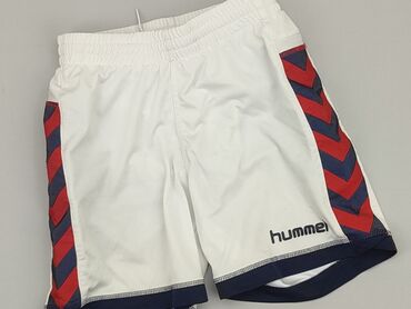 sukienki koronkowe biale letnie: Shorts, Hummel, 10 years, 134/140, condition - Good