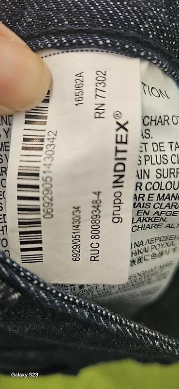dsquared pantalone: ZARA nove zenske farmerice ravnog kroja, bez etikete 34 — 5