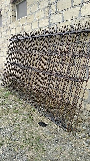 arko pencere: Dəmir barmaqlıqlar – dekorativ və təhlükəsizlik üçün Hündürlüyü 1,70 — 4