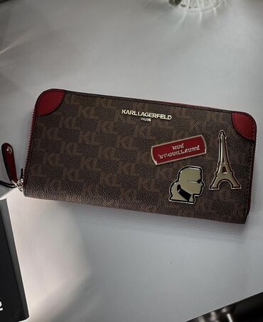 женский кошелек клатч: Кошелек от Karl Lagerfeld. Оригинал