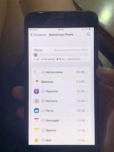 x s: IPhone 7 Plus, Б/у, 128 ГБ, Черный, Чехол, 100 % — 6