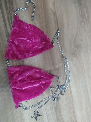 Brushalteri, Bralete: Pliš, Bez korpi, bоја - Roze — 11