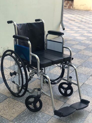 Нитриловые перчатки: Əlil arabası (manual) - Karkas: parlaq xrom örtüklü möhkəm metal