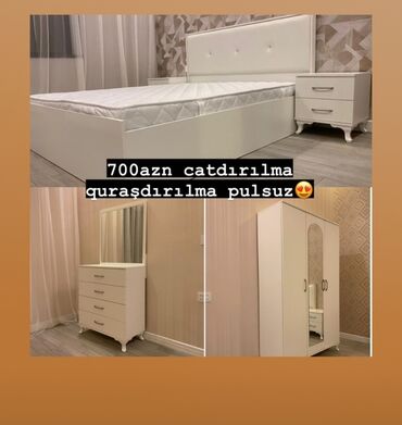 Yataq otağı dəstləri: Təknəfərlik çarpayı, Komod, Termo, Tumba, Yeni -da lalafo.az — 6 Yataq otağı dəstləri: Təknəfərlik çarpayı, Komod, Termo, Tumba, Yeni — 6