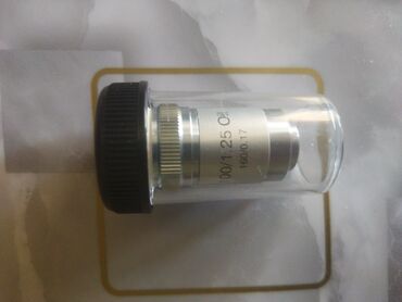ноутбук масло: Объектив для микроскопа100/1.25 масло