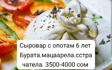 Сыровар с 6‑летним опытом. Авторские свежие сыры: буррата, моцарелла