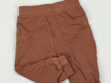 szerokie brązowe spodnie: Sweatpants, Fox&Bunny, 1.5-2 years, 92, condition - Very good