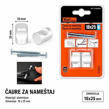 KMT Svemirska aluminijumska ručka fioke sa jednom rupom 2385849 - Tip