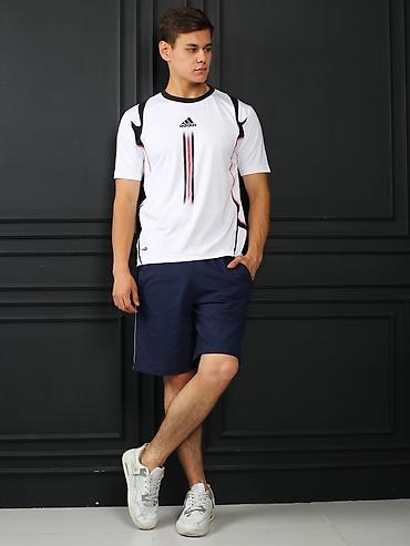 Футболки: Мужская футболка, S, Adidas, Новый, цвет - Голубой — 11