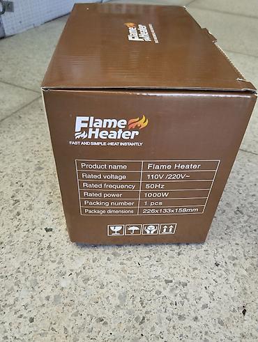radyatrlar: Flame Heater elektrikli mini şən şömine tipli qızdırıcı — 3