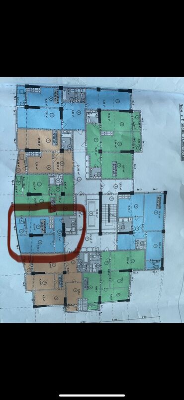 квартиры таатан: Строится, 1 комната, 47 м²