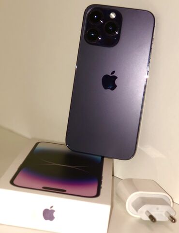 islemis telvizorlar: IPhone 14 Pro Max, 256 ГБ, Deep Purple