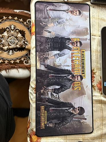ucuz kompüter: PUBG temalı iri ölçülü oyun mousepad - Dizayn: PlayerUnknown’s — 1