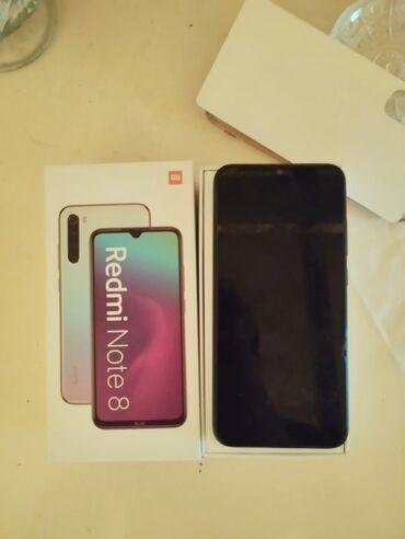 телефон флай нимбус 8: Xiaomi Redmi Note 8, 64 ГБ, цвет - Синий, 
 Сенсорный, Отпечаток пальца, Две SIM карты