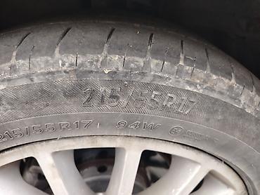 opel astra k: Məhsul: Yüngül lehimli disk və şin dəsti - Disklər: 17" multi-spoke — 1