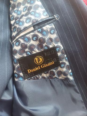 Костюмы: Daniel Gianni kişi kostyumu - Model: Slim fit, zolaqlı (pinstraip) - — 2