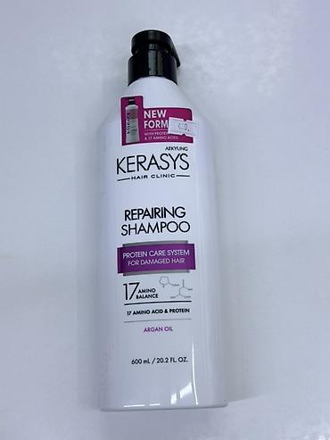 аминокислоты: Kerasys Hair Clinic Repairing Shampoo — восстанавливающий шампунь с — 1