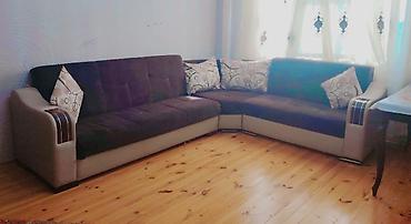 divan kreslo: İşlənmiş, Künc divan, Divan, Bazalı, Açılan — 1